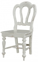 Židle Napoleon, bílá patina