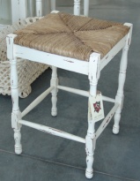Barová židle Veranda Counter, ratanový sedák