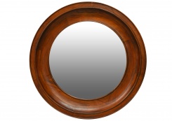Zrcadlo Sibella, mahagonový odstín