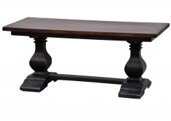 Konferenční stolek Bayside, černá patina