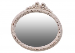 Zrcadlo Toulouse, bílá patina