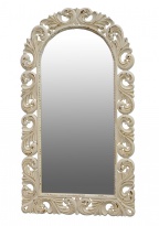 Zrcadlo Coventry Arch, bílá patina